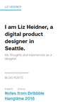 Mobile Screenshot of lizheidner.com