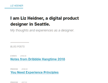 Tablet Screenshot of lizheidner.com